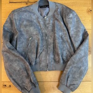 LIONESS ALLURE BOMBER JACKET GREY SMALL